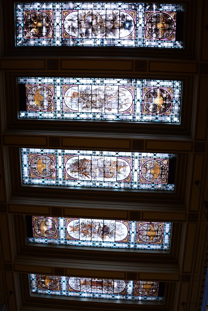 19 Stained Glass Ceiling In Salon de los Pasos Perdidos National Congress Tour Buenos Aires